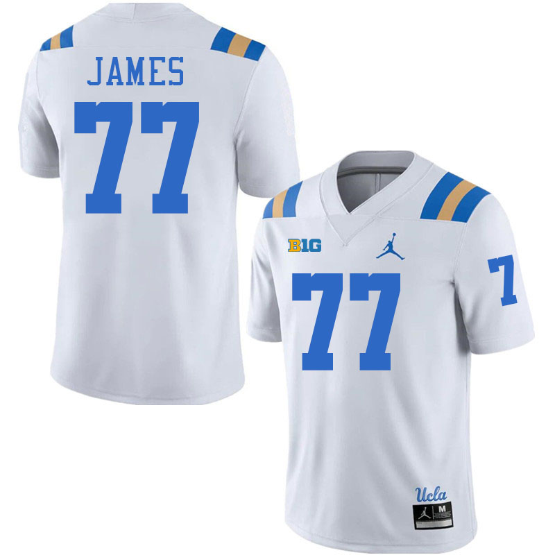 Andre James UCLA Jersey,UCLA Bruins #77 Andre James Jersey Youth College Football Uniforms-White Andre James UCLA Jersey,UCLA Bruins #77 Andre James Jersey Youth College Football Uniforms-White